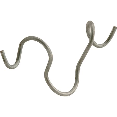 Prime-Line Rams Horn Clip, Chrome, PK50 PL 14853